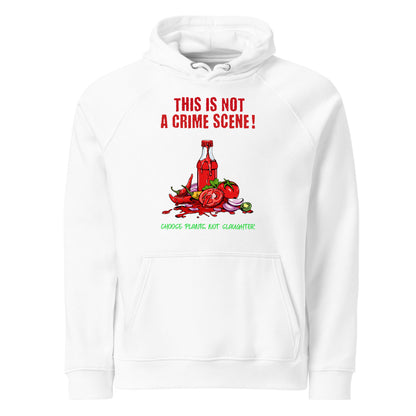 This is not a crime scene! - Unisex Organic Hoodie