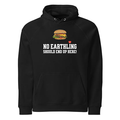 No Earthling should end up here! - Unisex Organic Hoodie